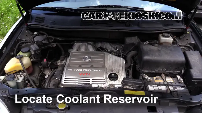 2003 Lexus RX300 3.0L V6 Coolant (Antifreeze) Add Coolant